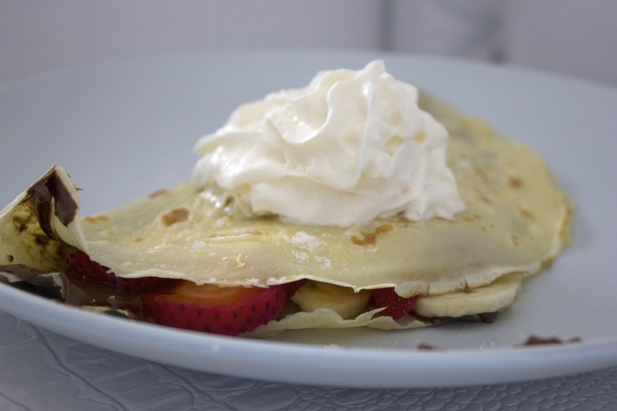 The Perfect Fruit And Chocolate Crepe Recipe | MUNCHIES