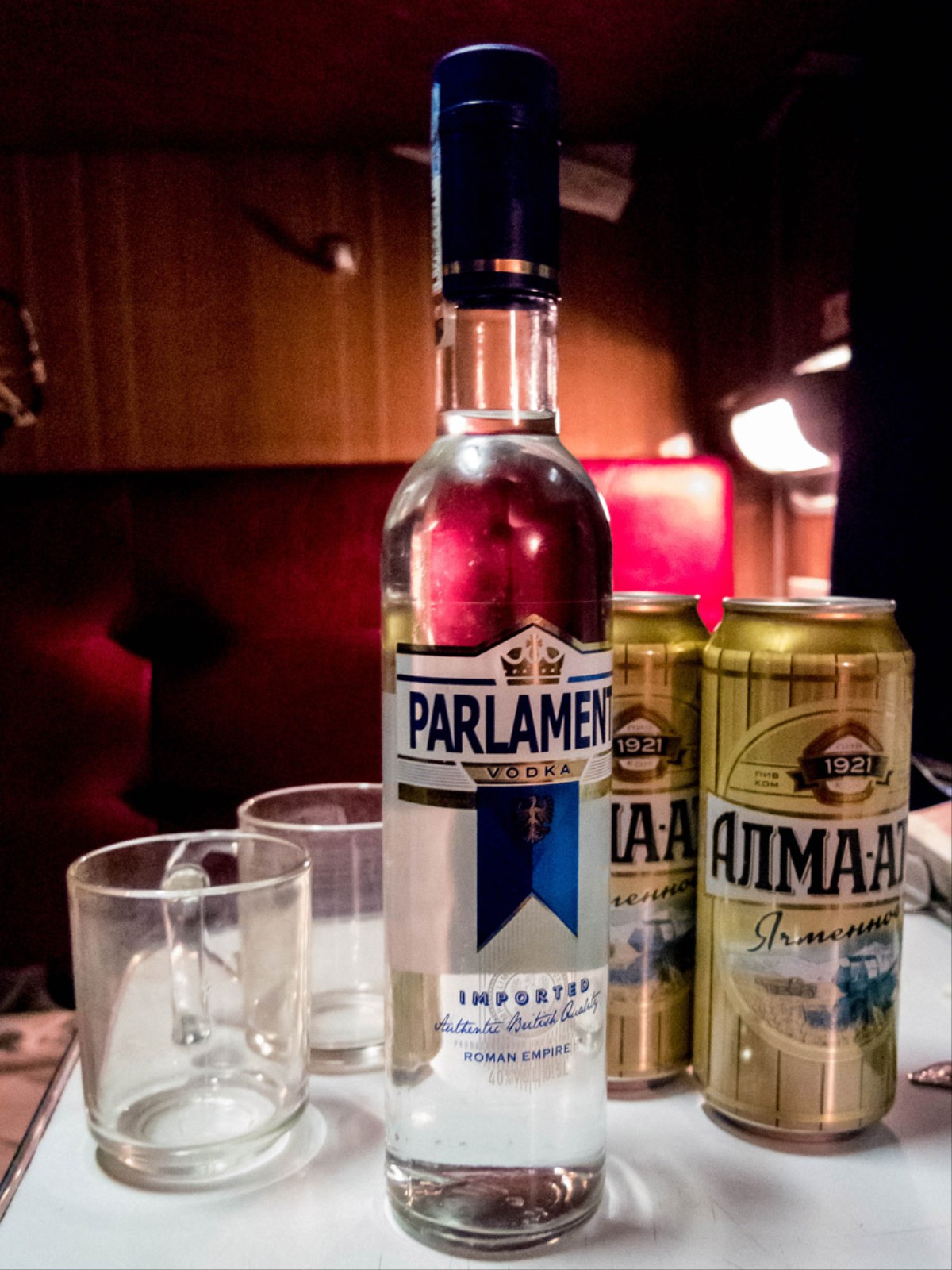 The Joy of Not-So-Secretly Drinking on Russian Trains